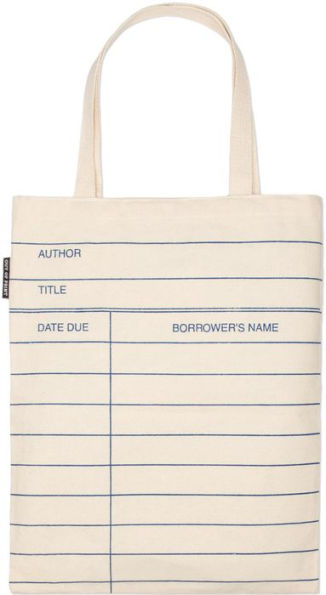 Library Card (Natural) Tote Bag